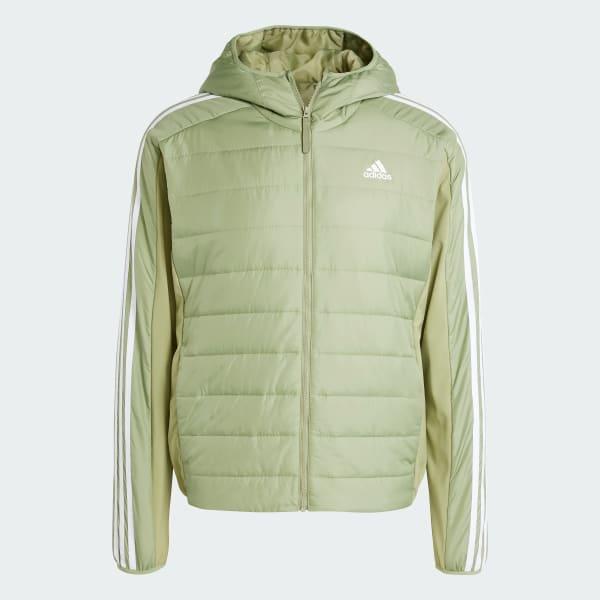 Essentials 3-Stripes Insulated Hooded Hybrid Jacket Product Image