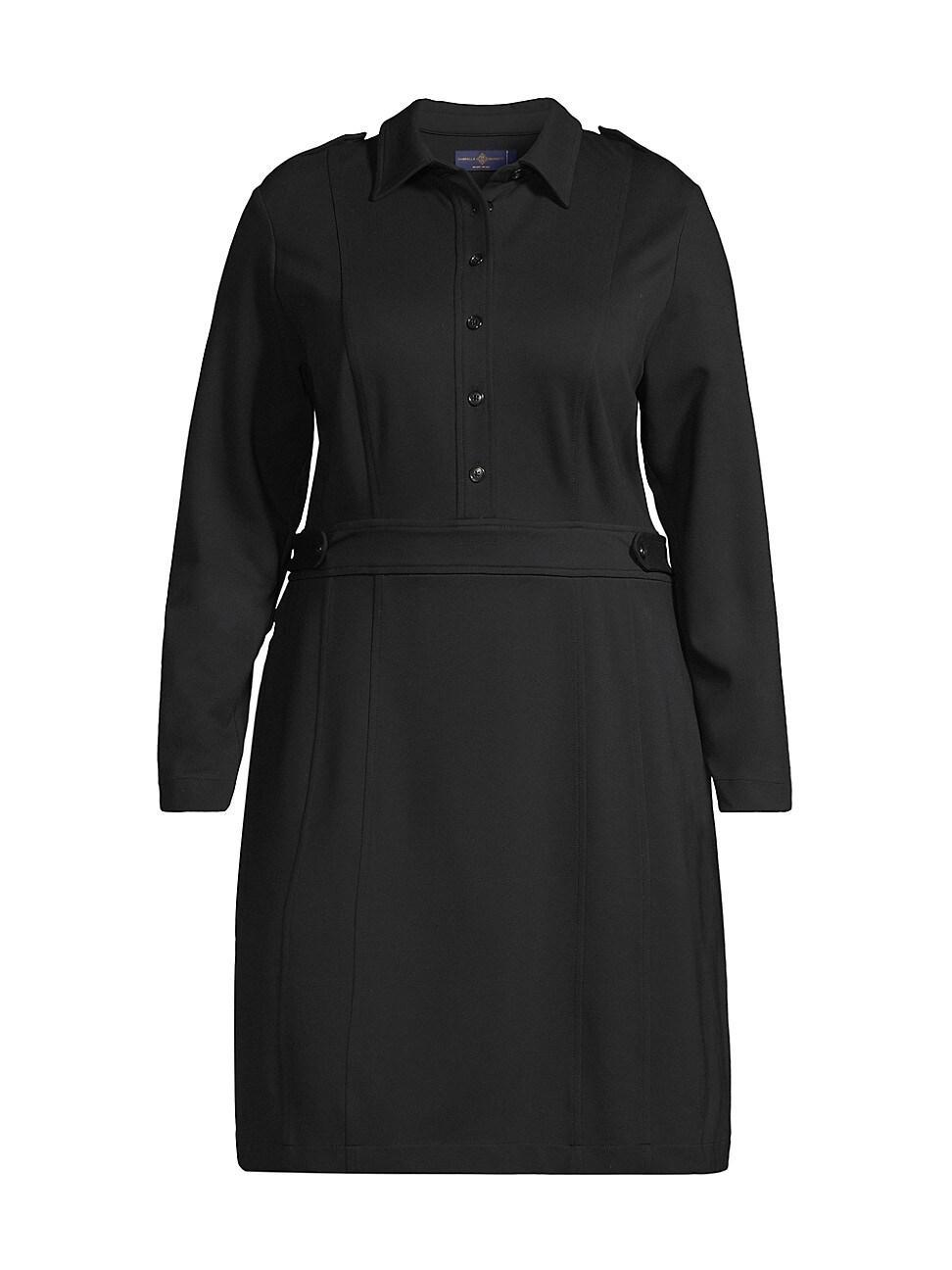 Womens Elena Knee-Length Shirtdress Product Image