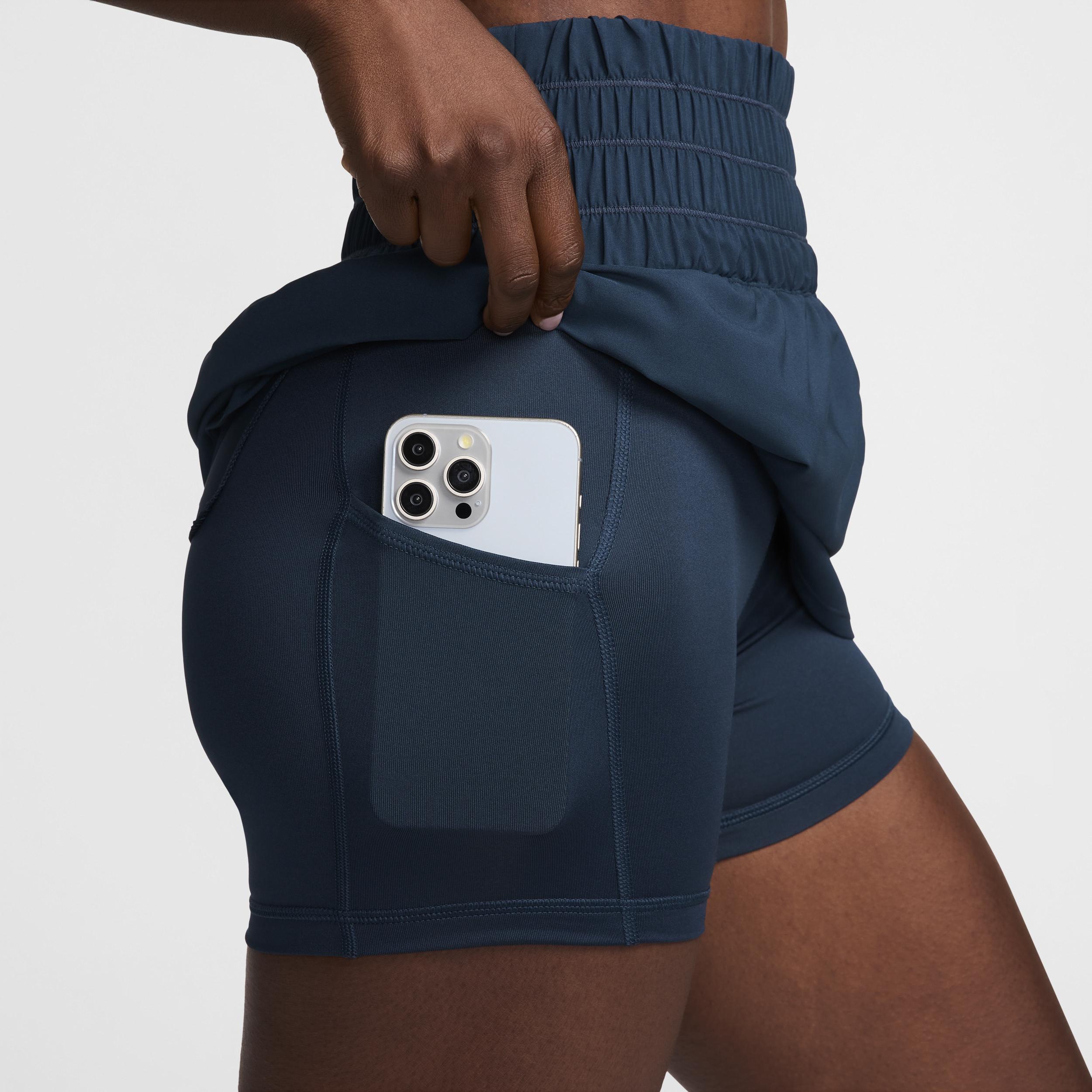 Nike One Women's Dri-FIT Ultra High-Waisted Skort Product Image