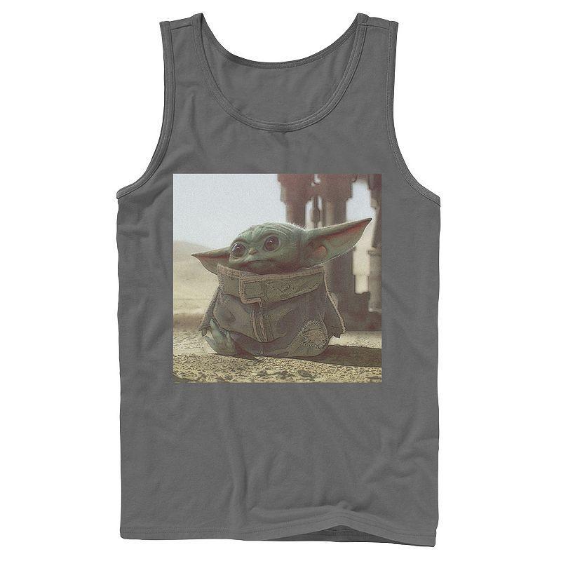 Mens Star Wars The Mandalorian The Child aka Baby Yoda Photograph Tank Top Product Image