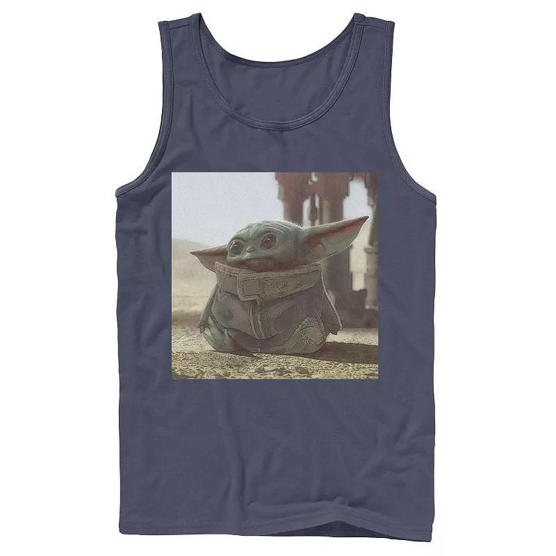 Mens Star Wars The Mandalorian The Child aka Baby Yoda Photograph Tank Top Product Image