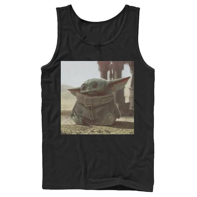 Mens Star Wars The Mandalorian The Child aka Baby Yoda Photograph Tank Top Product Image