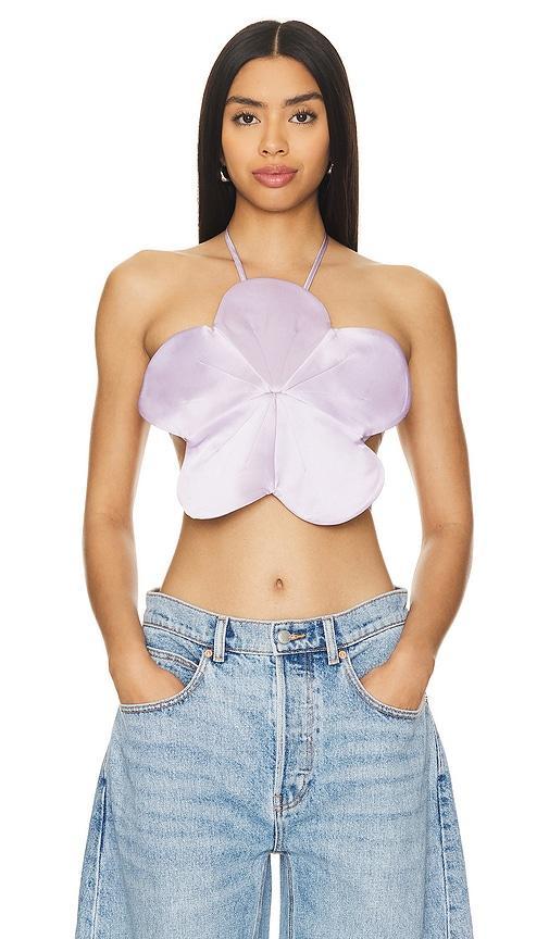 Lovers and Friends Lana Top in Lilac Purple Product Image