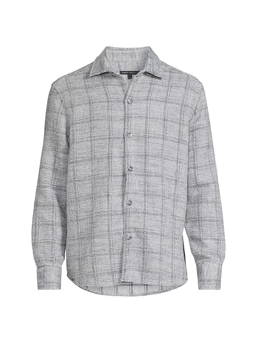 Quinn Plaid Woven Overshirt Product Image