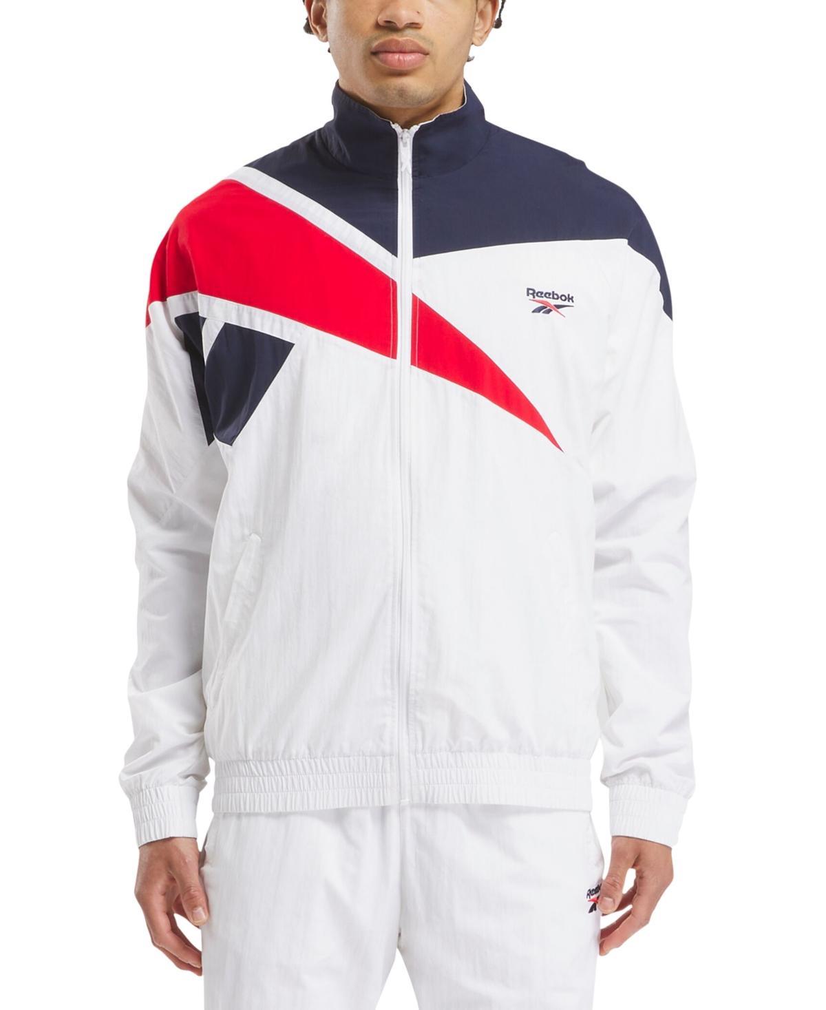 Reebok Mens Classics Vector Zip-Front Track Jacket Product Image