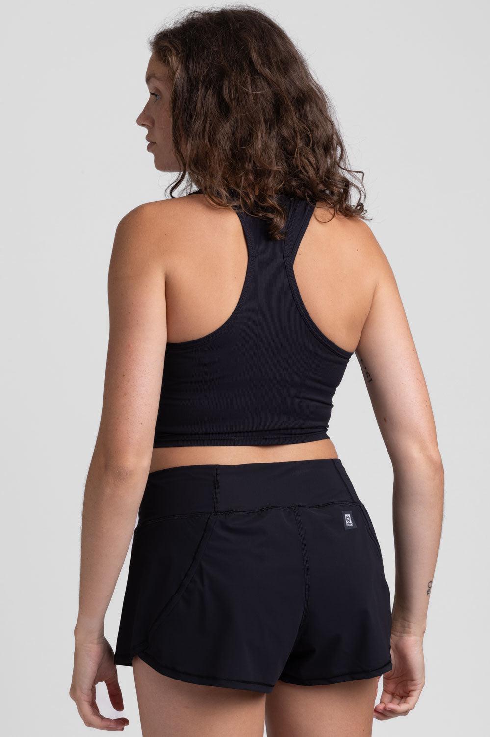 Poppy Run Short - Black Female Product Image