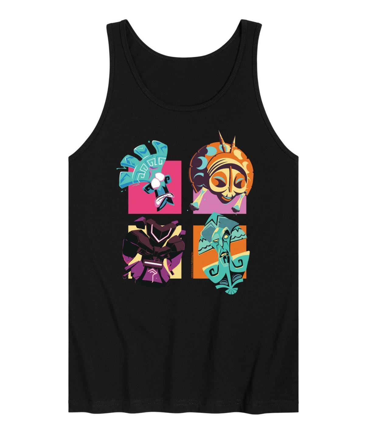 Mens Crash Bandicoot Characters Tank Product Image