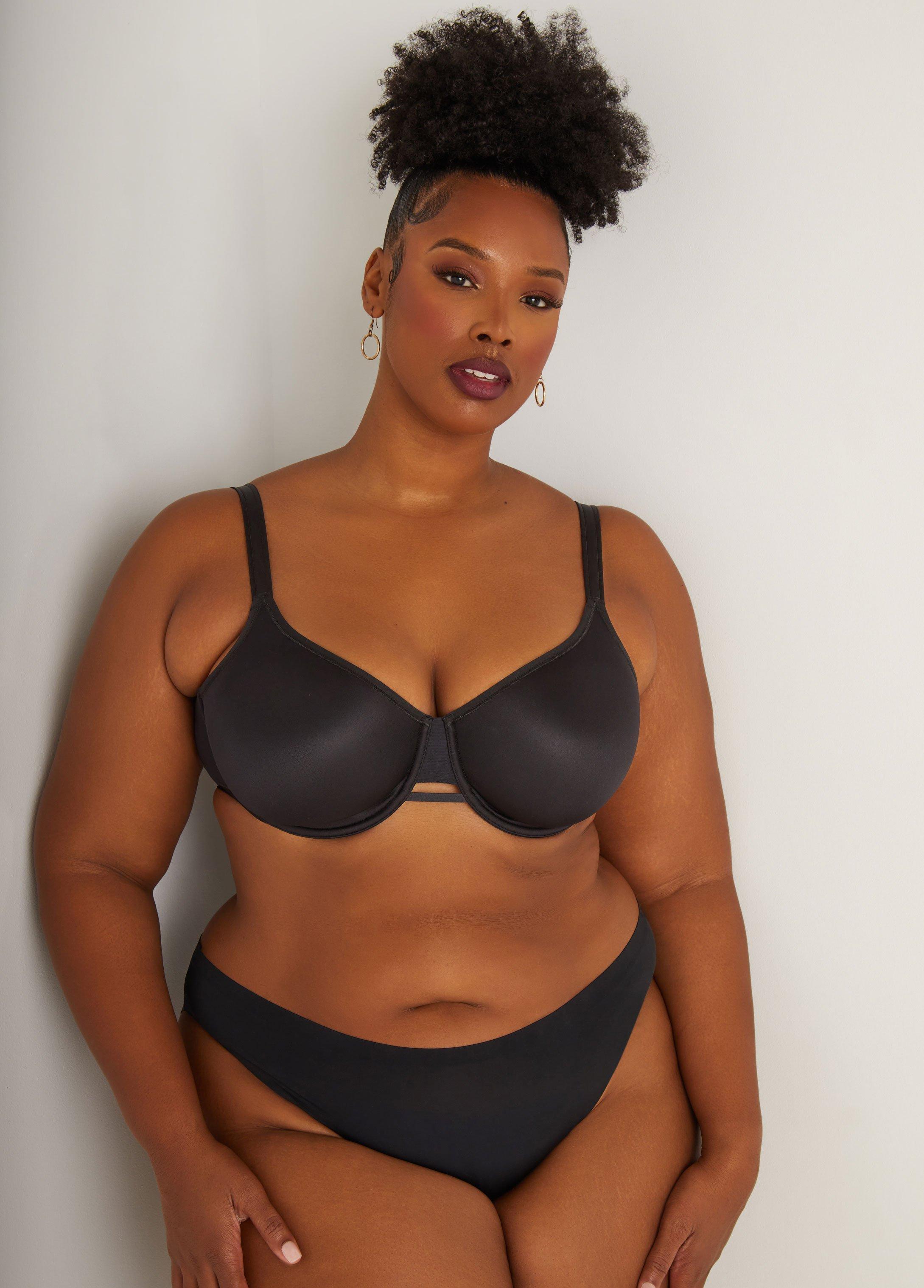 Paneled Side Smoothing Minimizer Bra Product Image