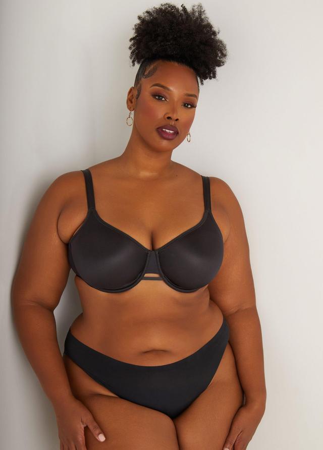 Paneled Side Smoothing Minimizer Bra Product Image