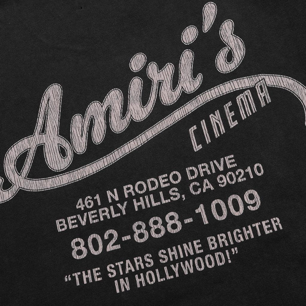 Amiri Cinemas Vintage Tee - Black Male Product Image