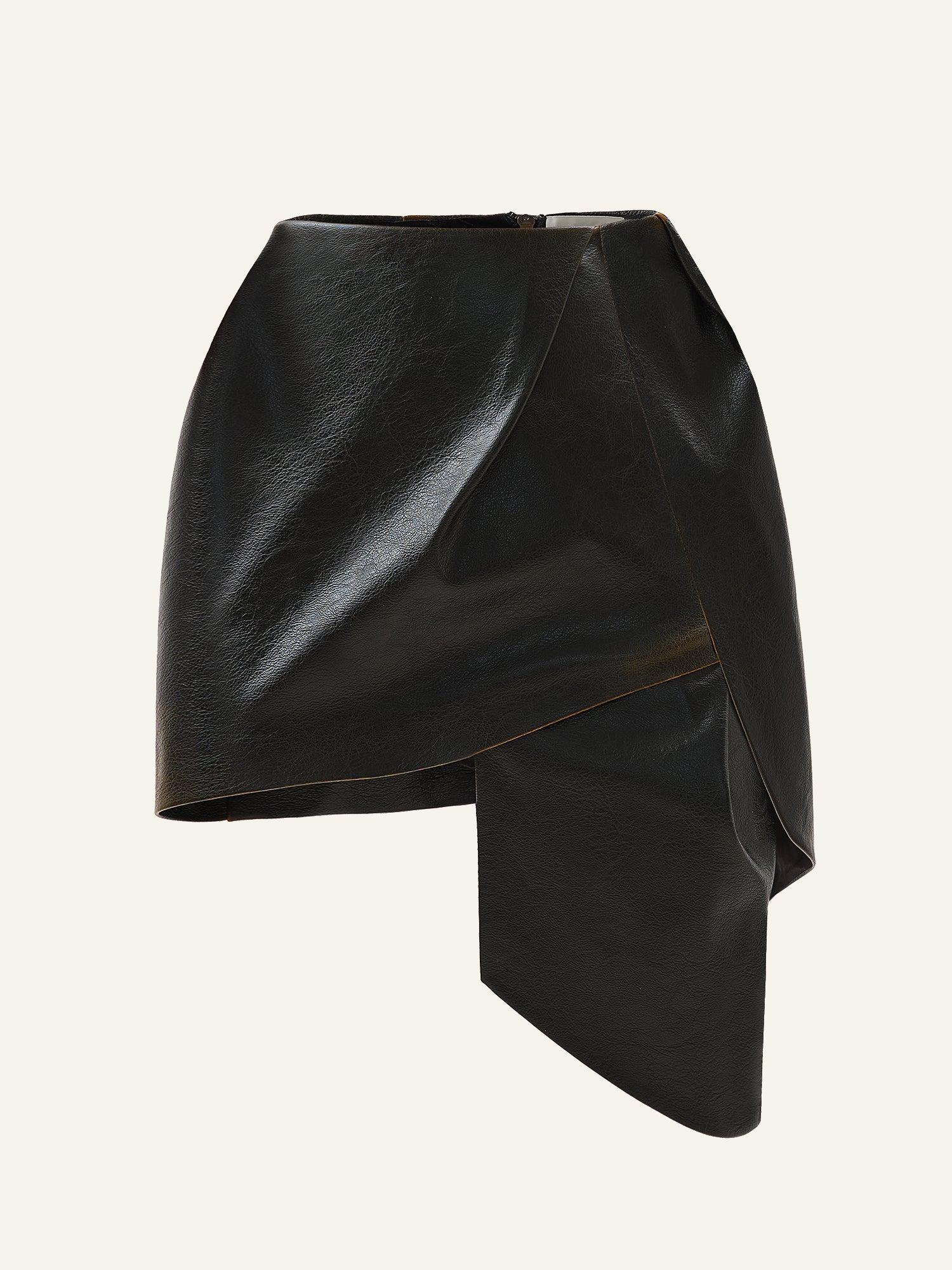 Petal skort in Burnt Product Image