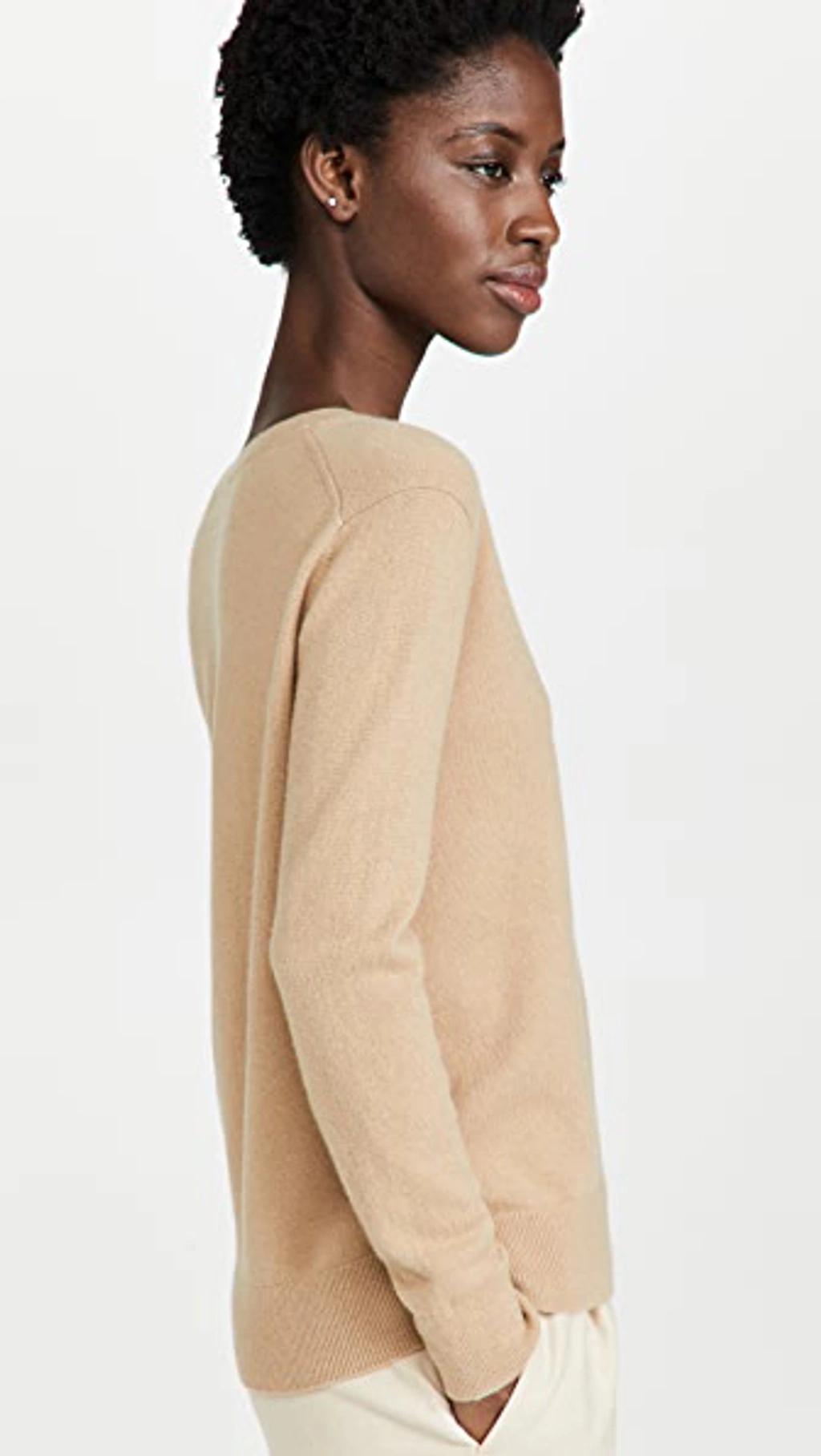 Weekend V-neck Cashmere Sweater In Camel Product Image