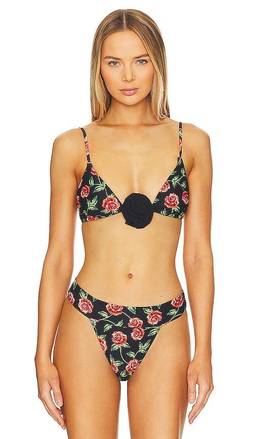 Womens Cooper Floral Bikini Top Product Image