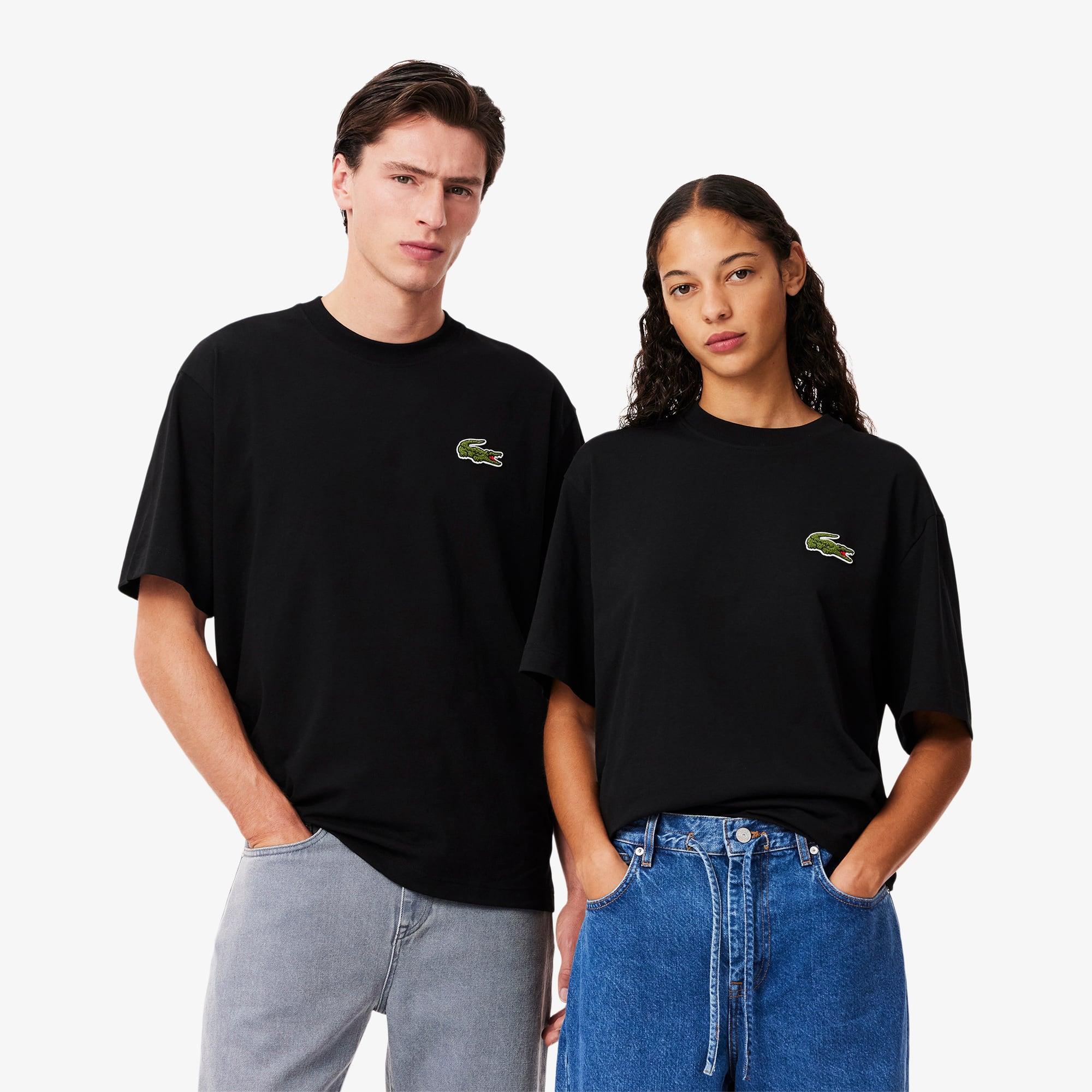 Loose Fit Heavy Cotton Badge T-shirt Product Image