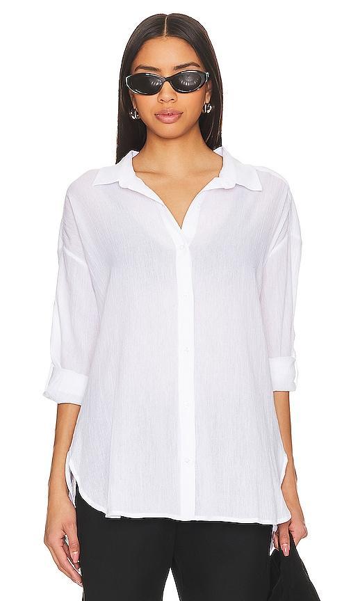 Seafolly Classic Beach Shirt Size L, M, S, XL. Product Image