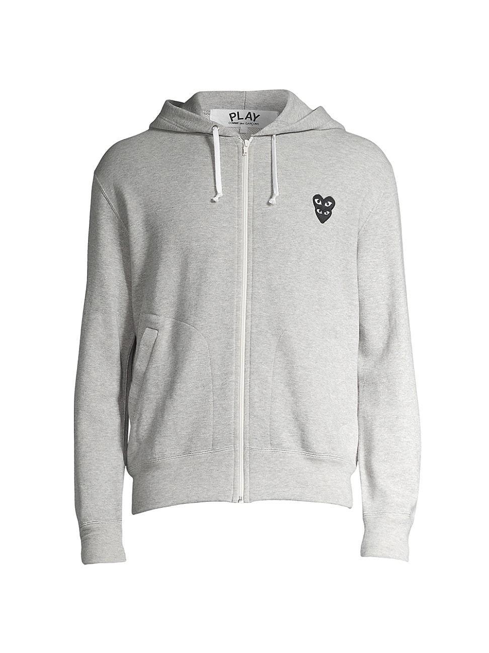 Mens Play Double Heart Hoodie Product Image