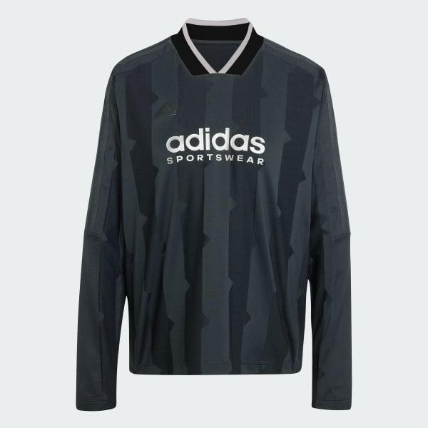 Tiro Cut 3-Stripes Jacquard Long Sleeve Shirt Product Image