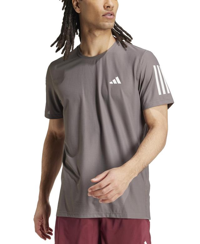 adidas Mens Own The Run Moisture-Wicking T-Shirt Product Image