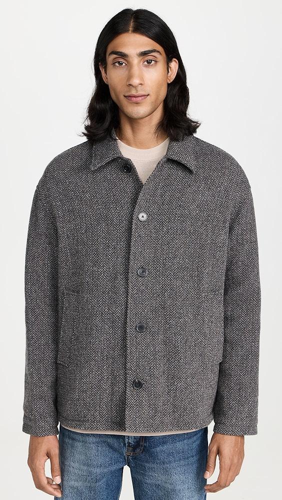 FRAME Tweed Shirt Jacket | Shopbop Product Image