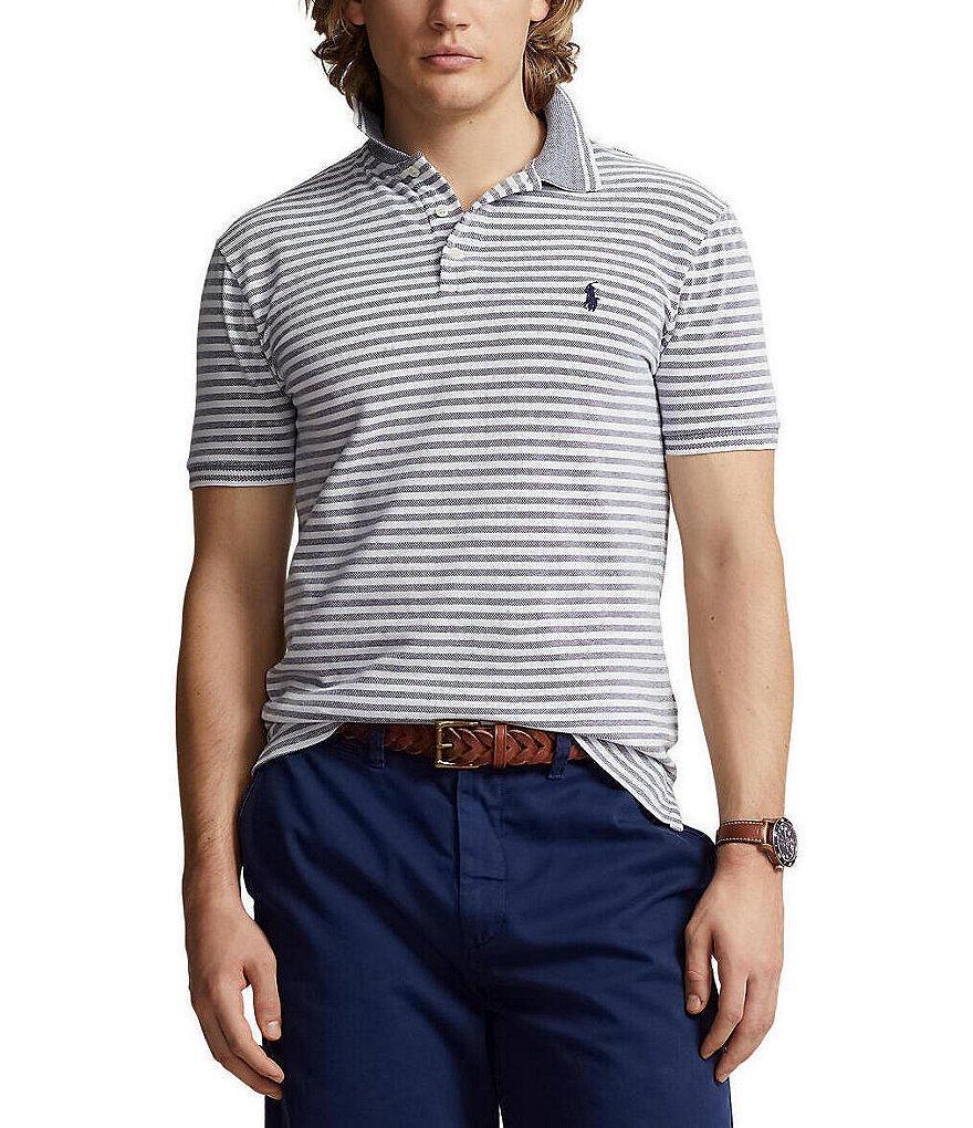 Polo Ralph Lauren Custom Slim Fit Stretch Mesh Short Sleeve Polo Shirt Product Image