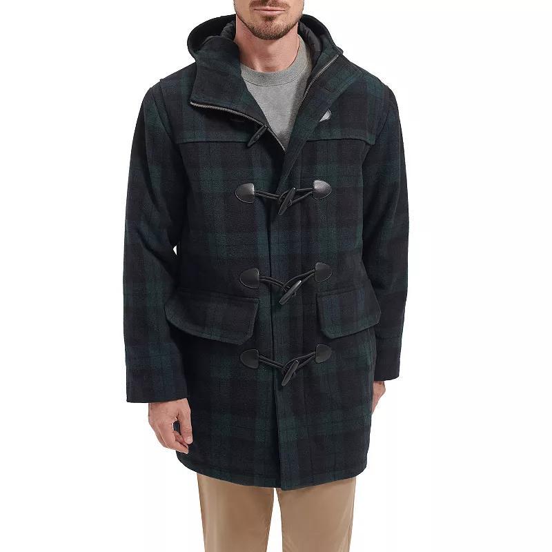 Mens Tommy Hilfiger Wool Blend Duffle Coat Product Image