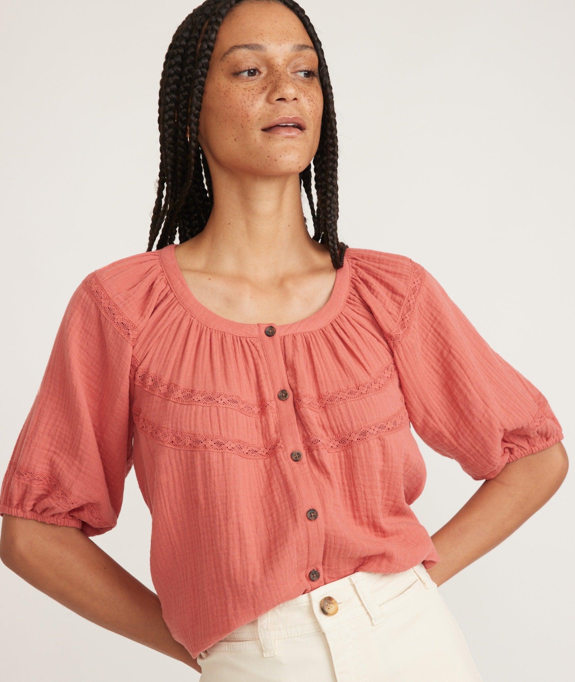 Wren Puff Sleeve Top Product Image