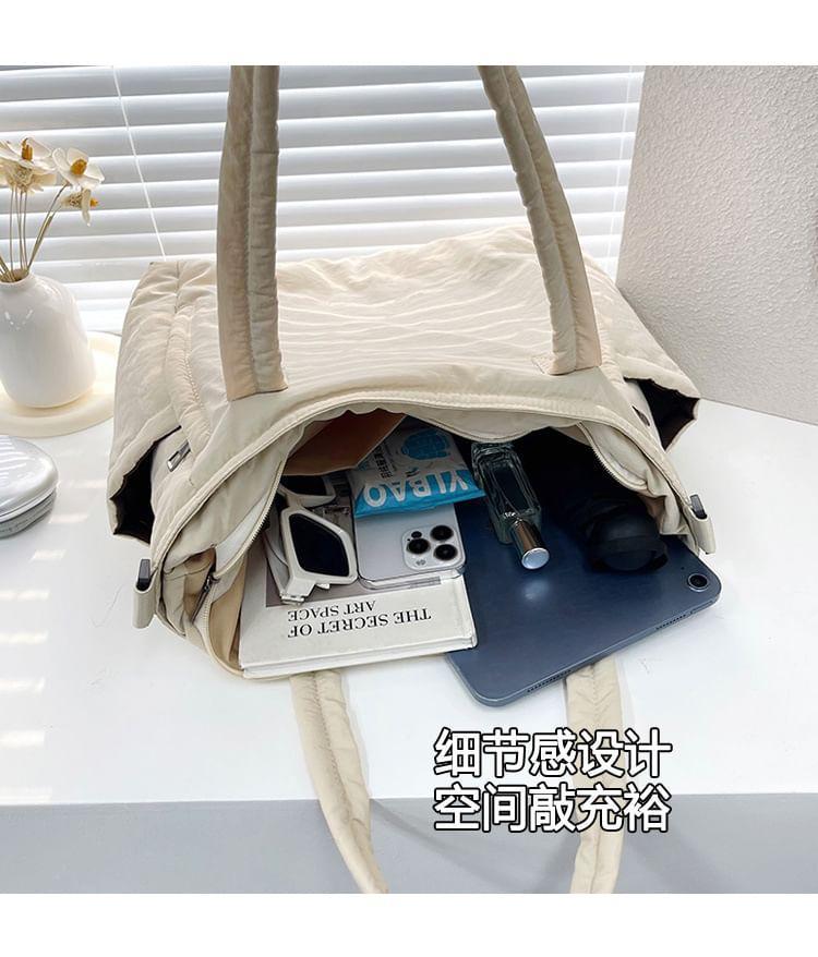 Nylon Plain Crossbody Bag Product Image