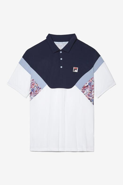 Solar Power Short Sleeve Color Blocked Polo Product Image