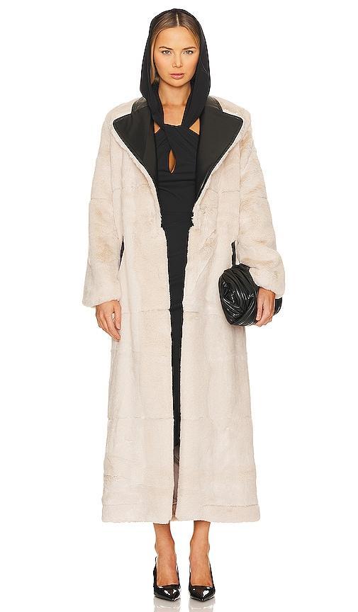 NBD Laurence Faux Fur Coat Size XL. Product Image