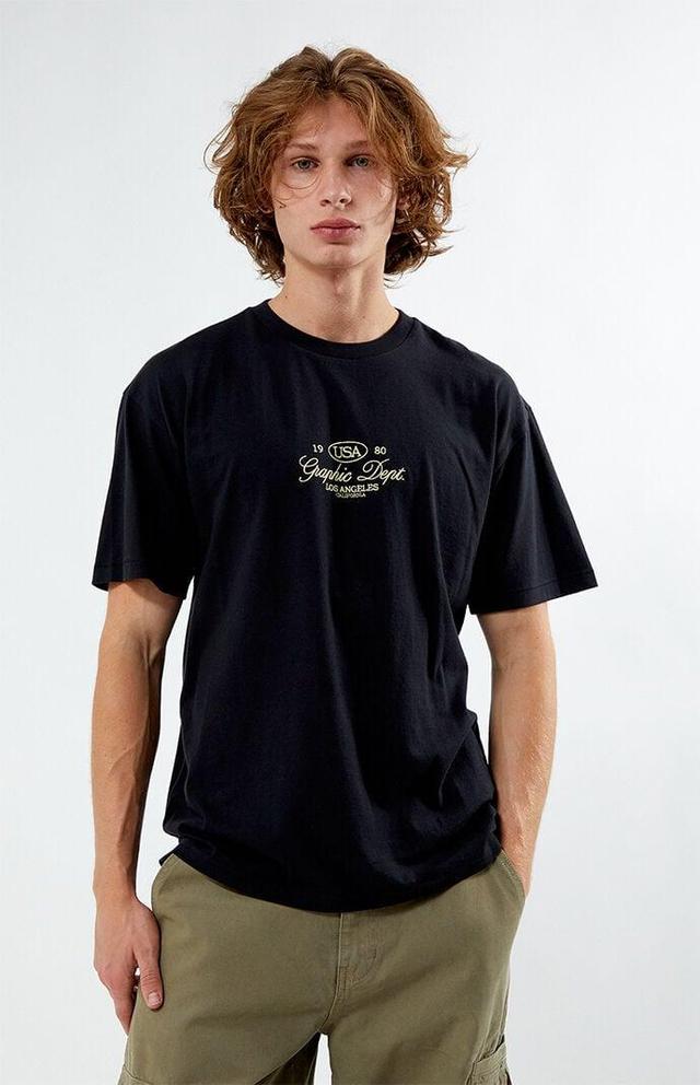 Men's Graphic Dept. Embroidered T-Shirt Product Image