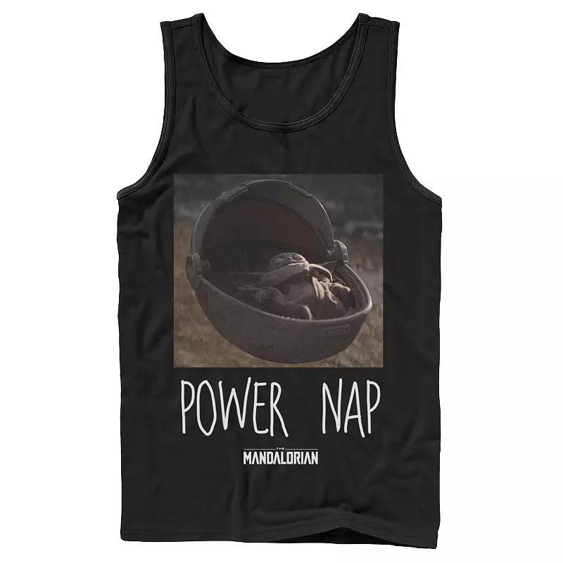 Mens Star Wars The Mandalorian The Child Power Nap Tank Top Product Image