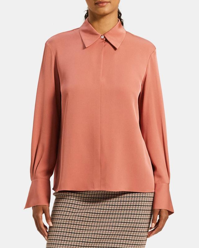 Popover Blouse in Silk Georgette Product Image