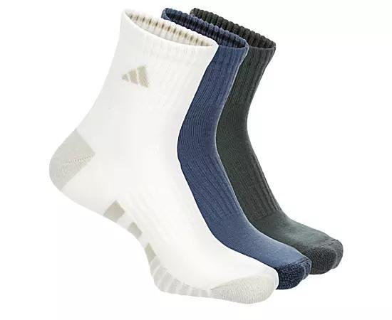 Adidas Men's Cushioned Quarter Socks 3 Pairs Product Image