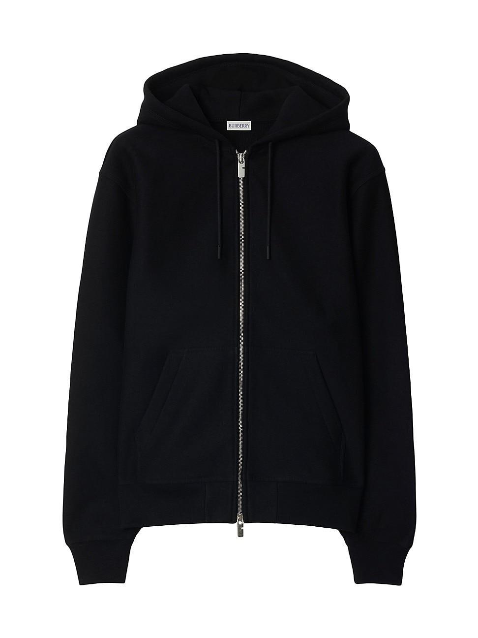 Mens Oversized Logo Full-Zip Hoodie Product Image