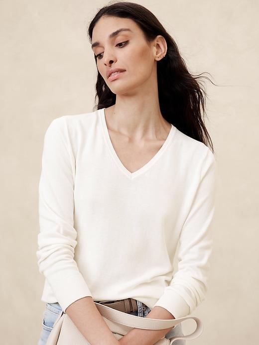 Forever V-Neck Sweater Product Image