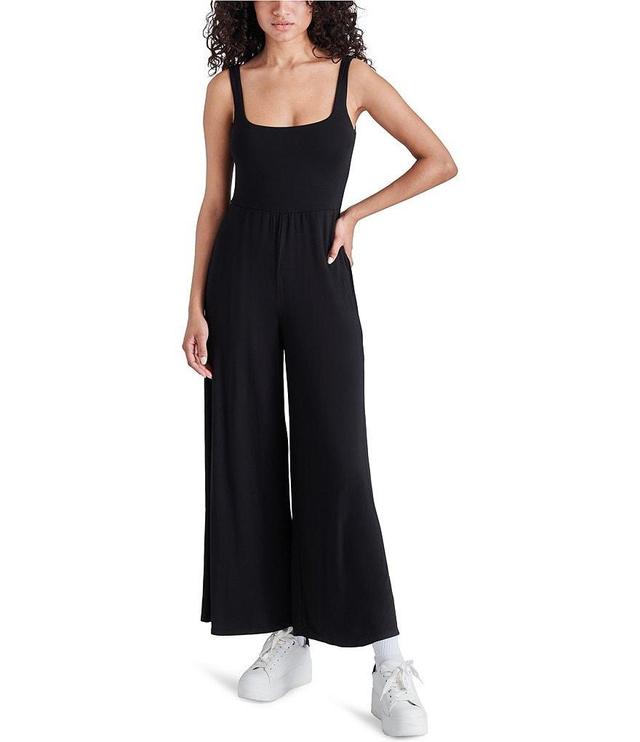 Steve Madden Amy Square Neck Sleeveless Jumpsuit Product Image