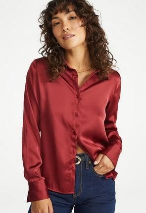 Femme Satin Blouse Product Image