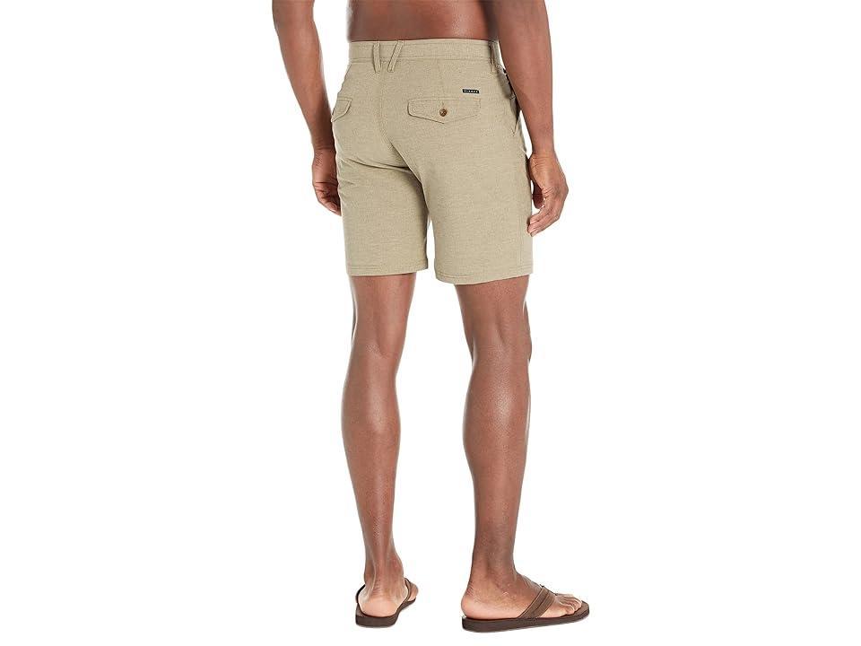 VISSLA Canyons Hybrid 18.5 Walkshorts (Light Khaki 2) Men's Clothing Product Image