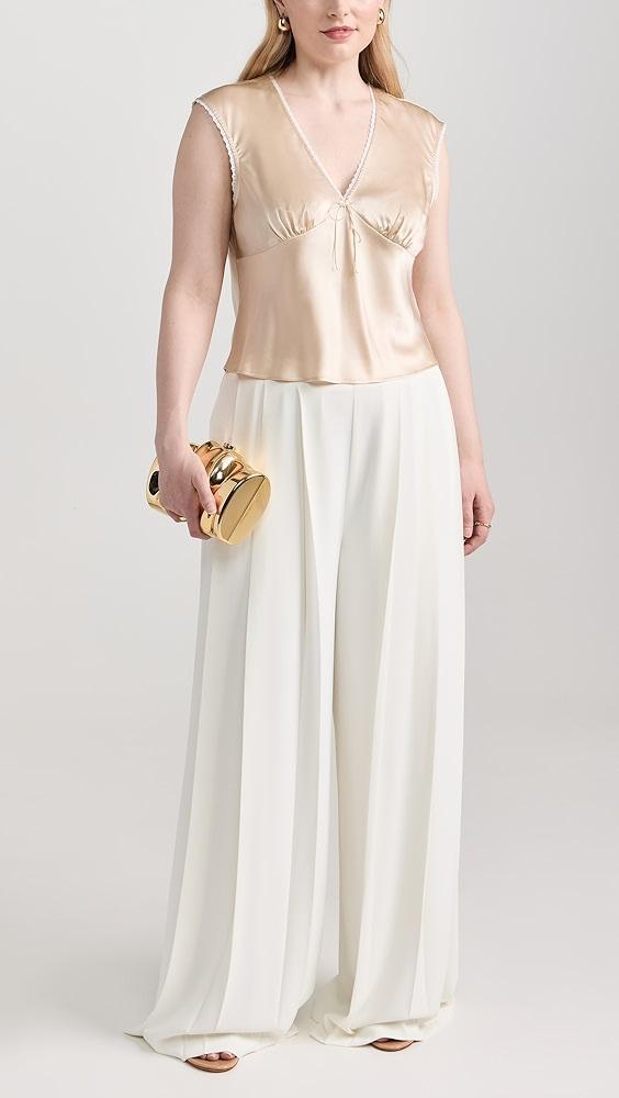 L'AGENCE Nova Pleated Pants | Shopbop Product Image