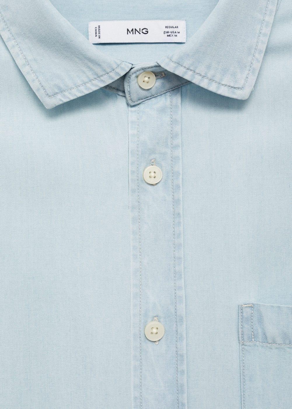 Mango Mens Regular-Fit Shirt Product Image