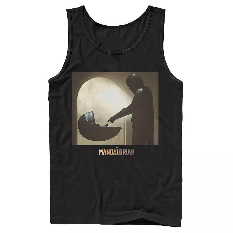 Mens Star Wars The Mandalorian The Child Scene Logo Tank Top Product Image