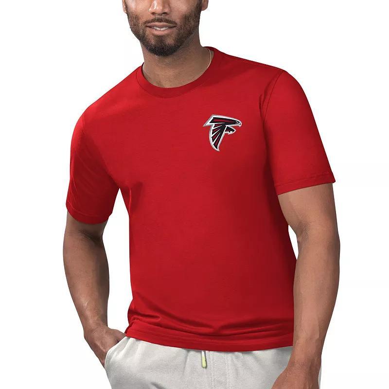 Mens Margaritaville Atlanta Falcons Licensed to Chill T-Shirt Product Image