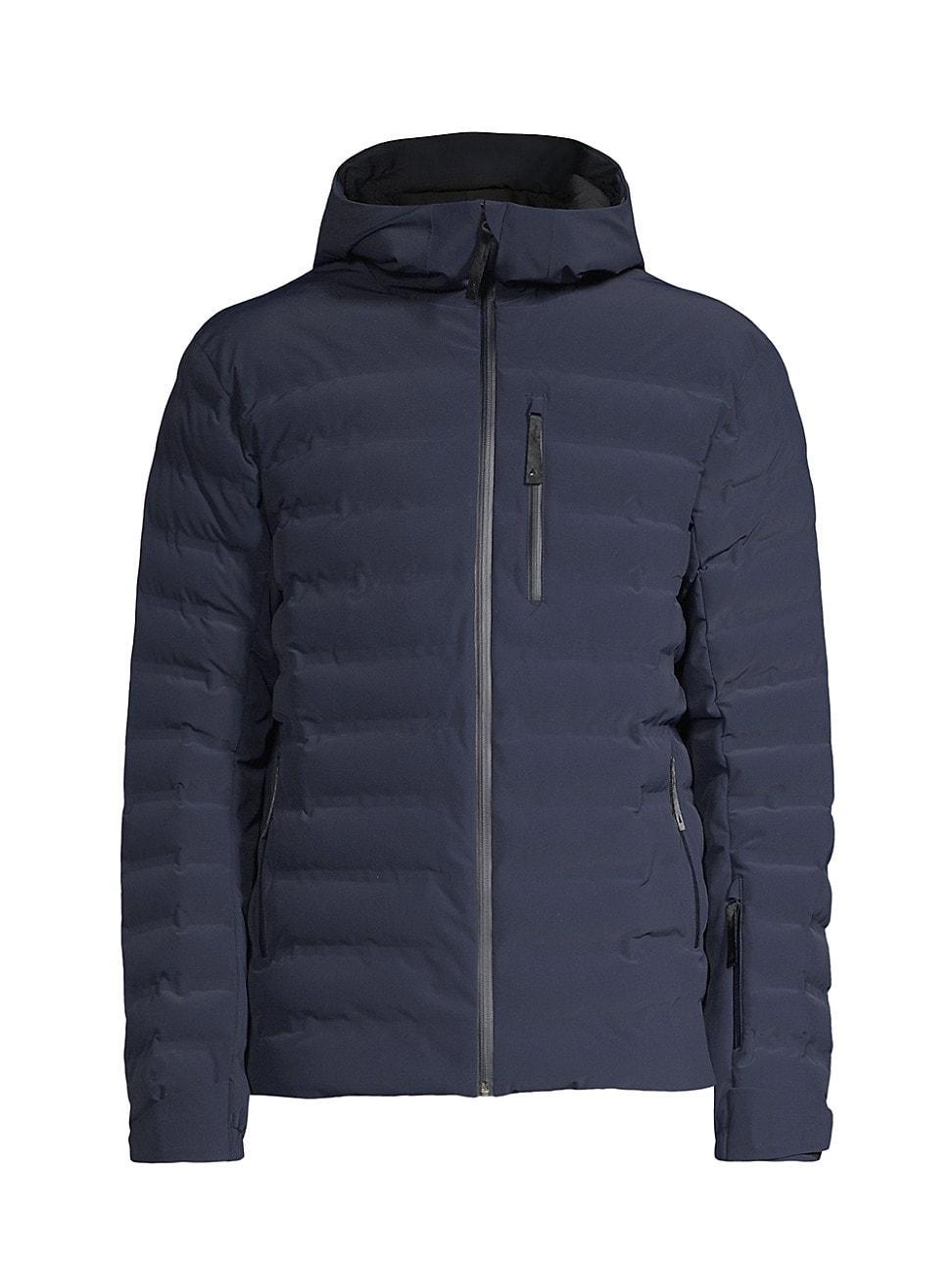 Mens Pyramid Hooded Puffer Jacket Product Image