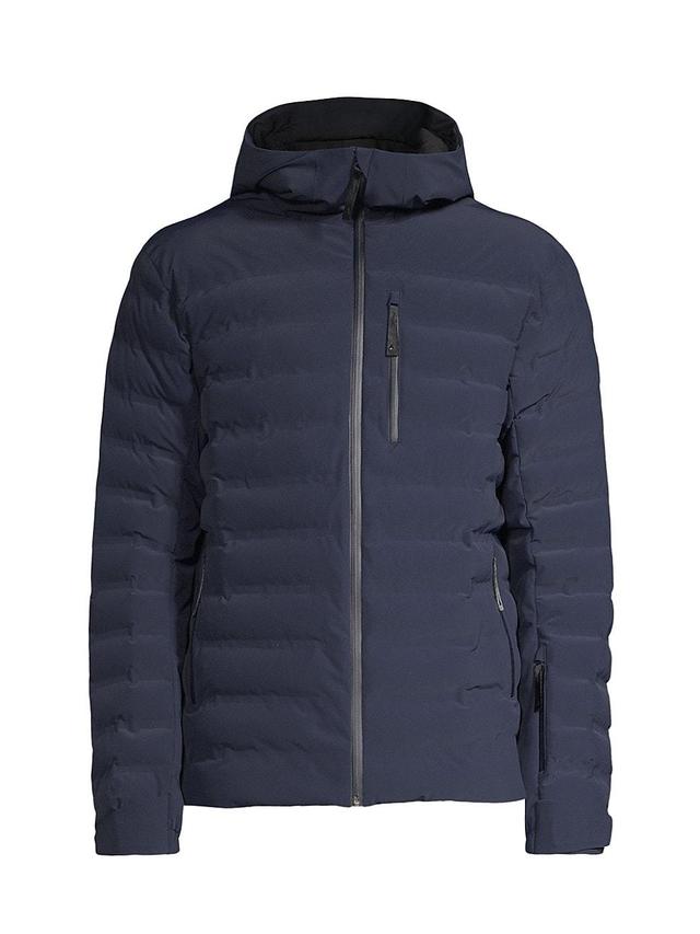 Mens Pyramid Hooded Puffer Jacket Product Image