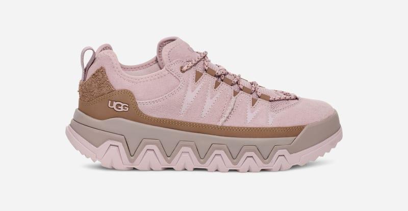 UGG Womens CapTrail Low Suede/Textile/Recycled Materials Sneakers Product Image