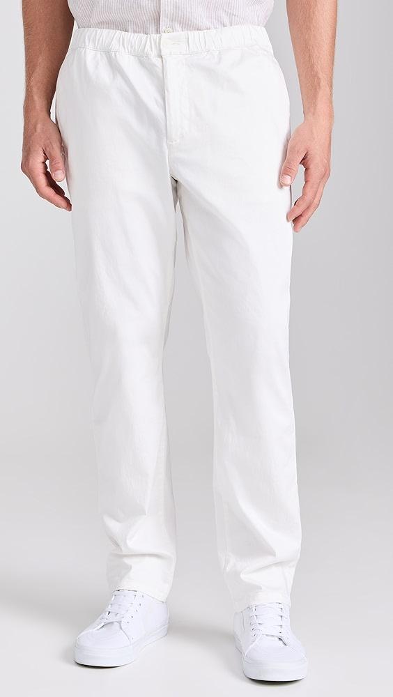 Frescobol Carioca Bruno Cotton Stretch Drawstring Chinos | Shopbop Product Image