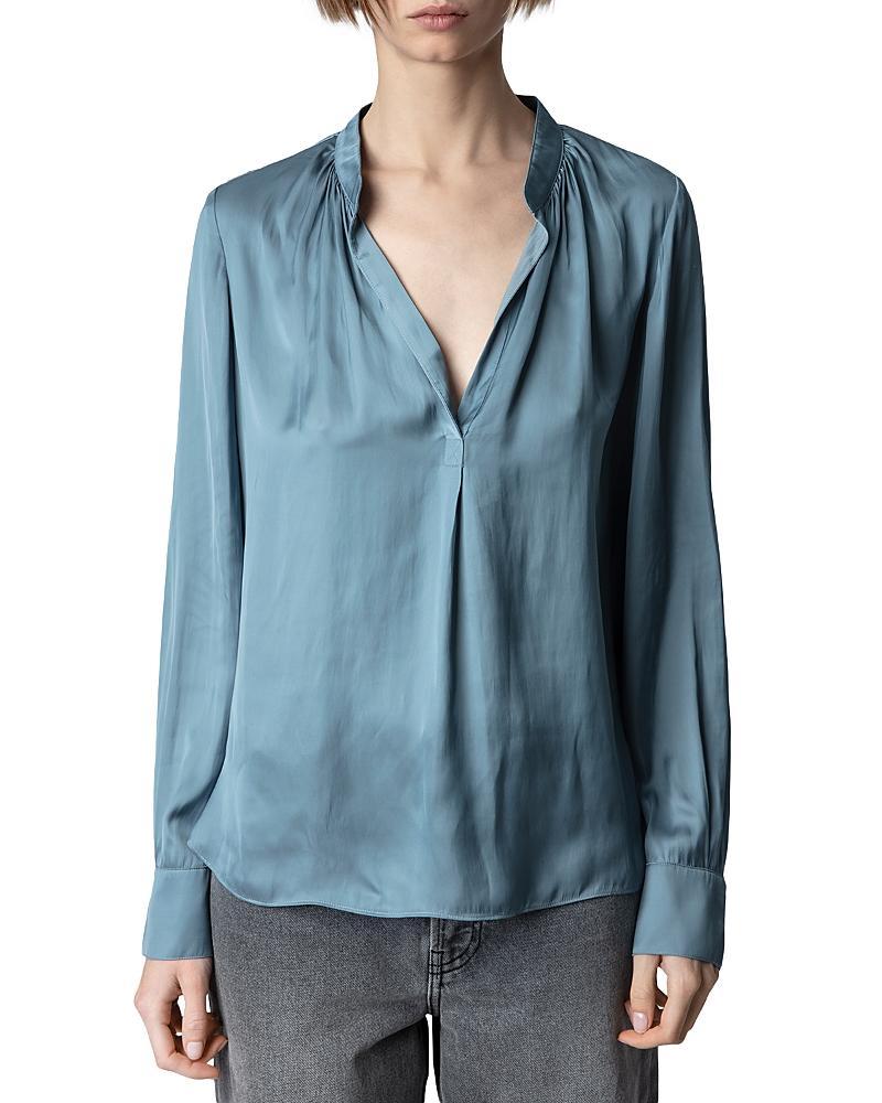 Zadig & Voltaire Tink Satin Blouse Product Image