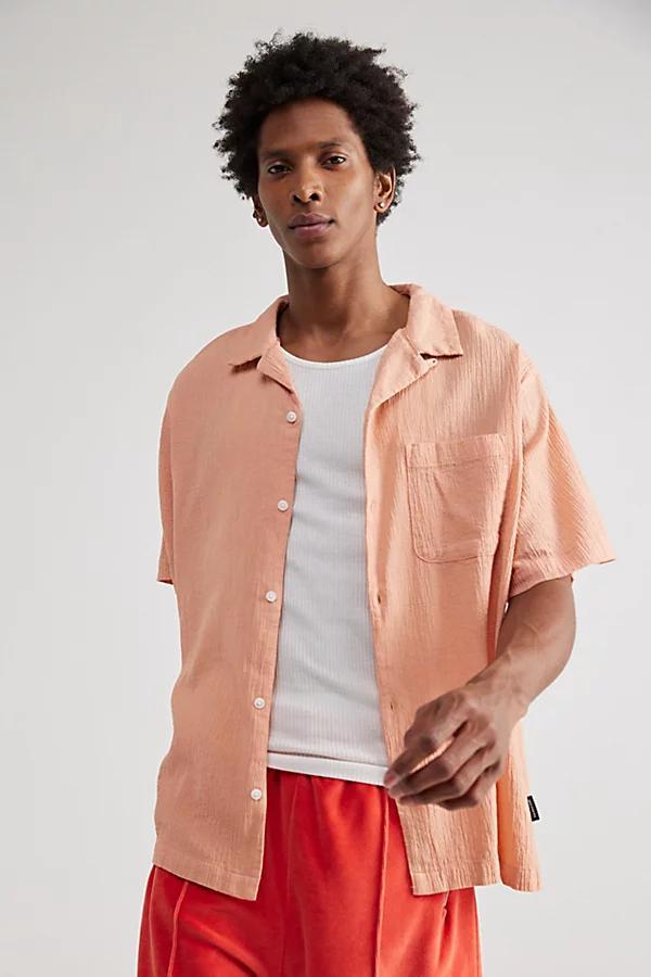 Standard Cloth Liam Crinkle Shirt Top Mens at Urban Outfitters Product Image