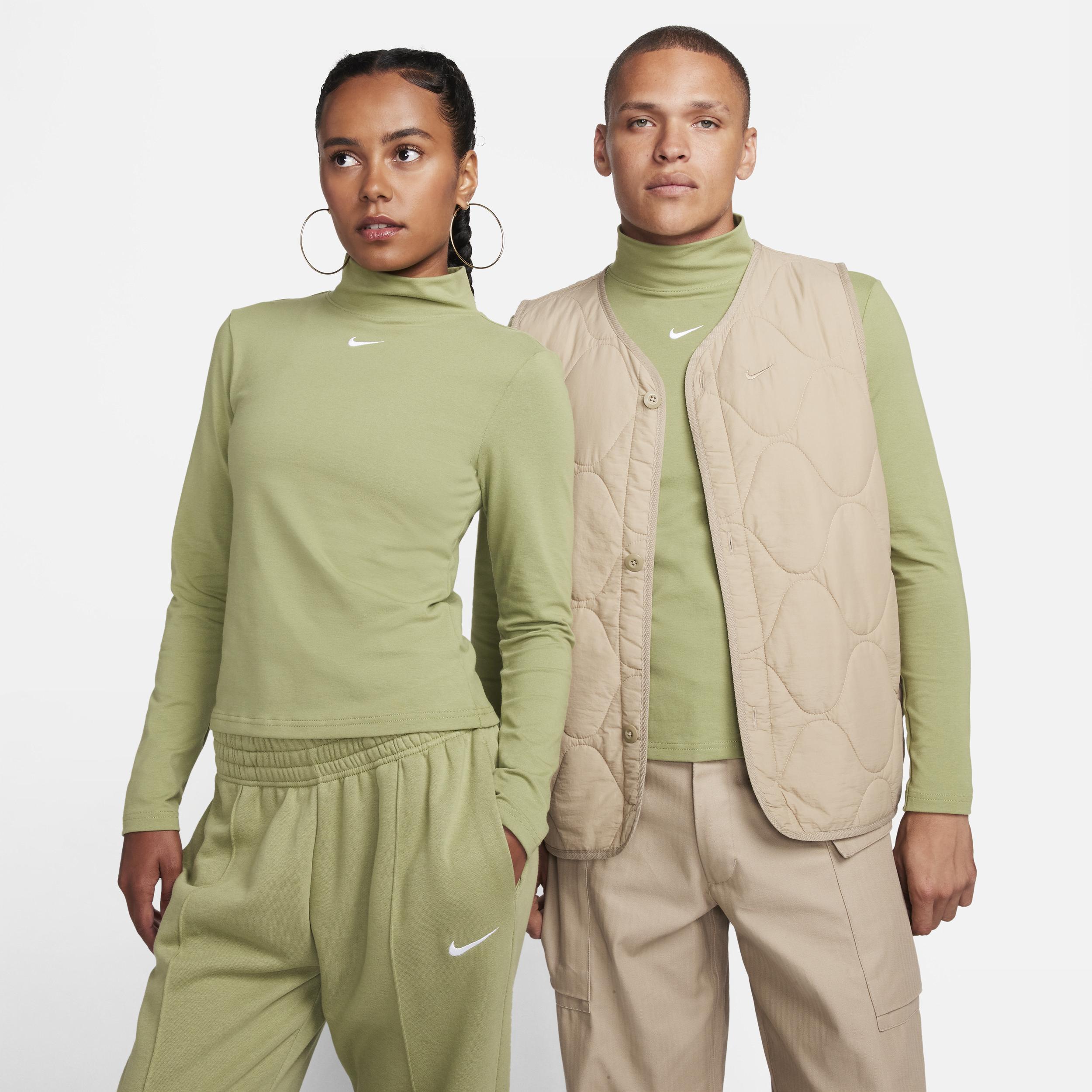 Womens Nike Sportswear Collection Essentials Long-Sleeve Mock Top Product Image