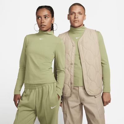 Nike Sportswear Collection Essentials Women's Long-Sleeve Mock Top Product Image